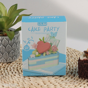 Factory Supply 258PCS Mini Building Blocks Toy Set Mini Cake Building Blocks