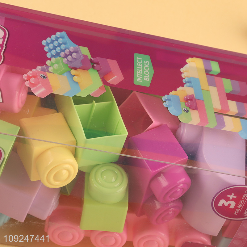 High Quality 40 Pieces Plastic Building Blocks Educational Toy for Kids