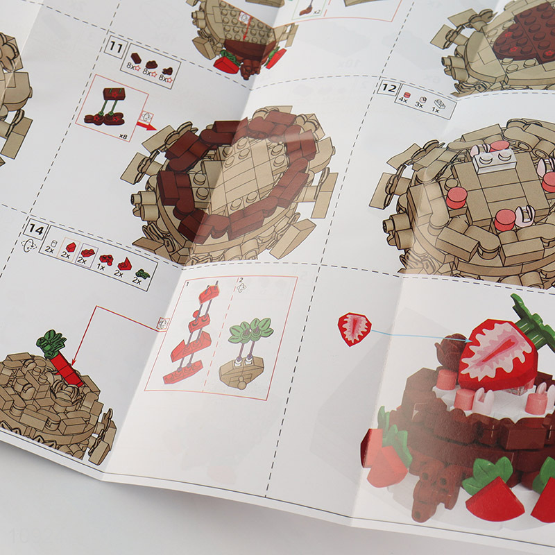 China Wholesale 156PCS Mini Building Blocks Toy Set Mini Cake Building Blocks