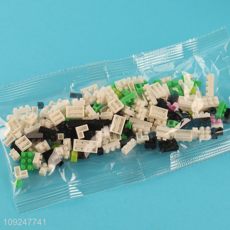 Factory Price 202PCS Mini Building Blocks Toy Set Mini Panda Building Blocks