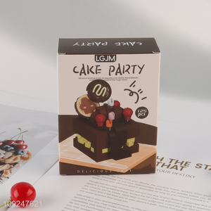 Hot Selling 125PCS Mini Building Blocks Toy Set Mini Cake Building Blocks