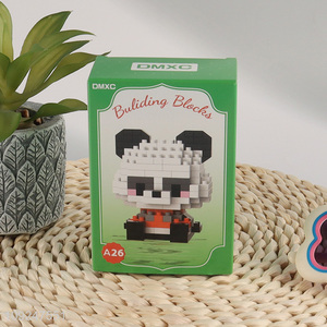 New Product Mini Panda Building Blocks Toy Set Educational Toy for Kids