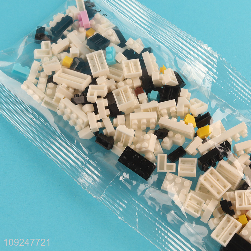 High Quality 196PCS Mini Building Blocks Toy Set Mini Panda Building Blocks
