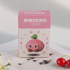 China Imports Mini Peach Building Blocks Set Mini Building Blocks for Kids 14+