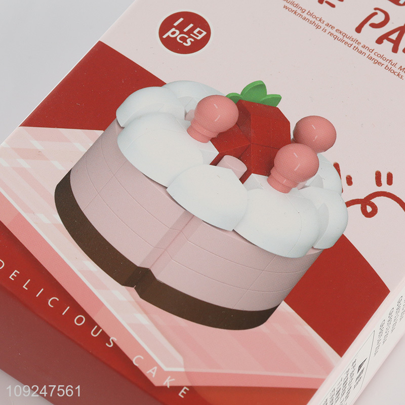 Factory Price 119PCS Mini Building Blocks Toy Set Mini Cake Building Blocks