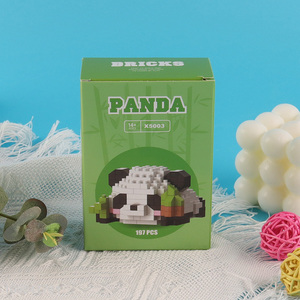 Good Quality 197PCS Mini Building Blocks Toy Set Mini Panda Building Blocks
