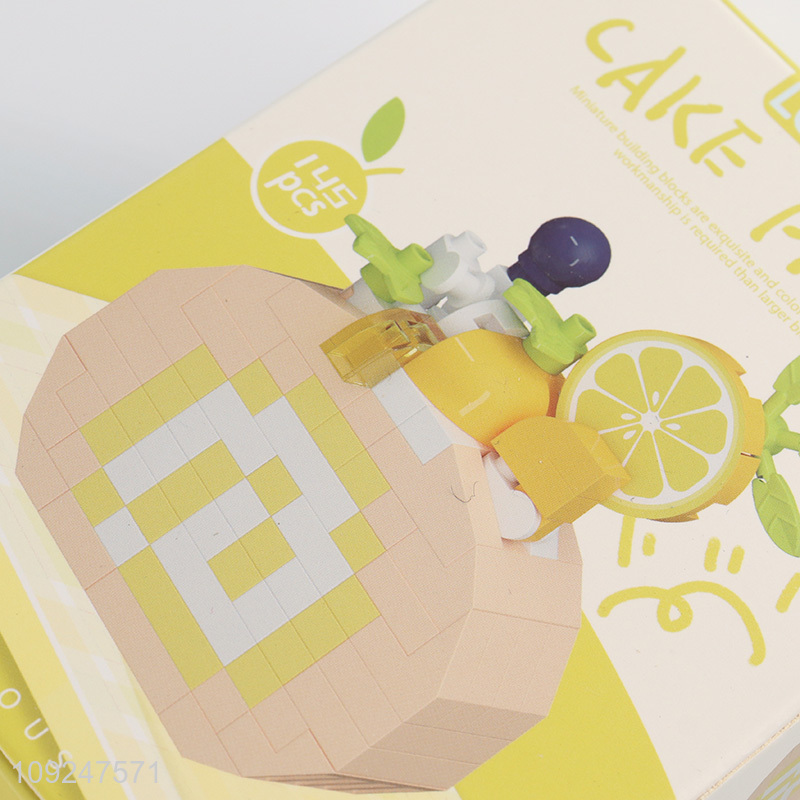 China Imports 145PCS Mini Building Blocks Toy Set Mini Cake Building Blocks