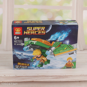 Hot Selling 92 Pieces Building Blocks Kids Educational Toy (Super Hero)