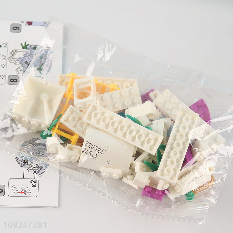 China Imports 79 Pieces Mini Building Blocks Toy Set for Kids (Garden Castle)