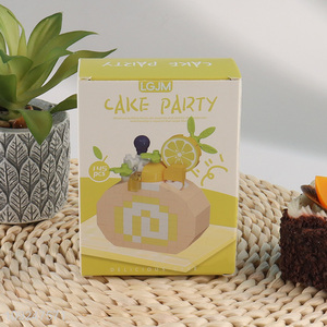 China Imports 145PCS Mini Building Blocks Toy Set Mini Cake Building Blocks