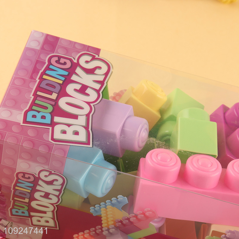 High Quality 40 Pieces Plastic Building Blocks Educational Toy for Kids
