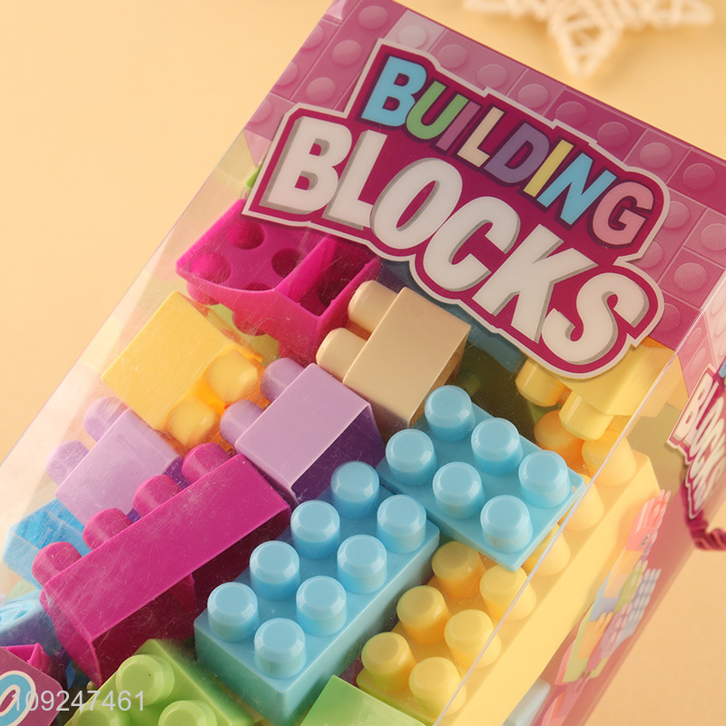 Factory Price 100 Pieces Building Blocks Educational Toys for Boys Girls