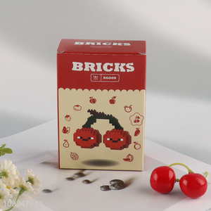 New Product Mini Cherry Building Blocks Mini Building Blocks for Kids 14+