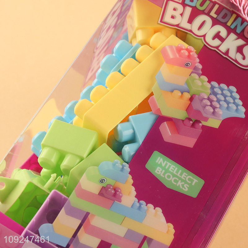 Factory Price 100 Pieces Building Blocks Educational Toys for Boys Girls