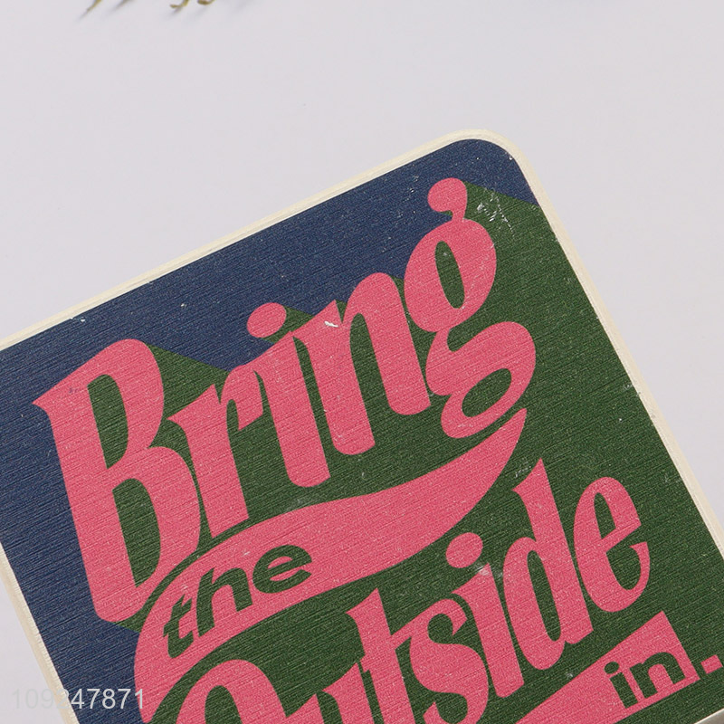 Good selling square quick dry cup coaster cup mat wholesale