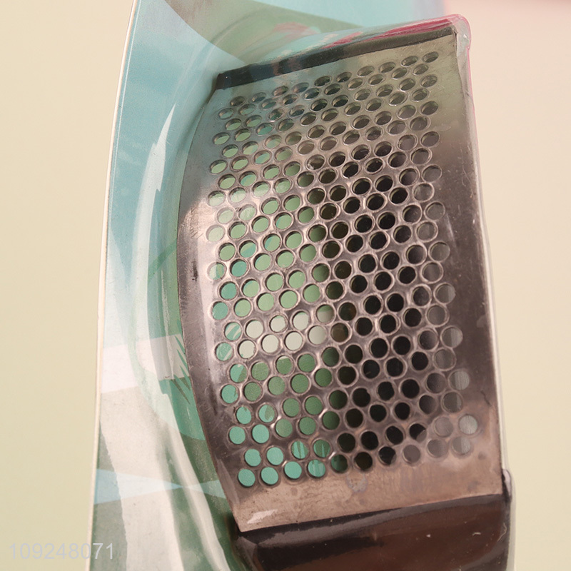 Factory Price Stainless Iron Garlic Press Rocker Garlic Mincer Kitchen Gadgets