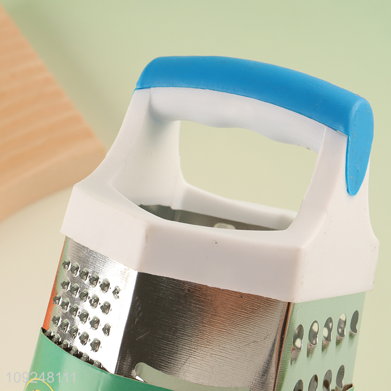 Good Quality Cheese Grater 6 Sides Box Grater for Vegetables Potatoes Cheese Ginger