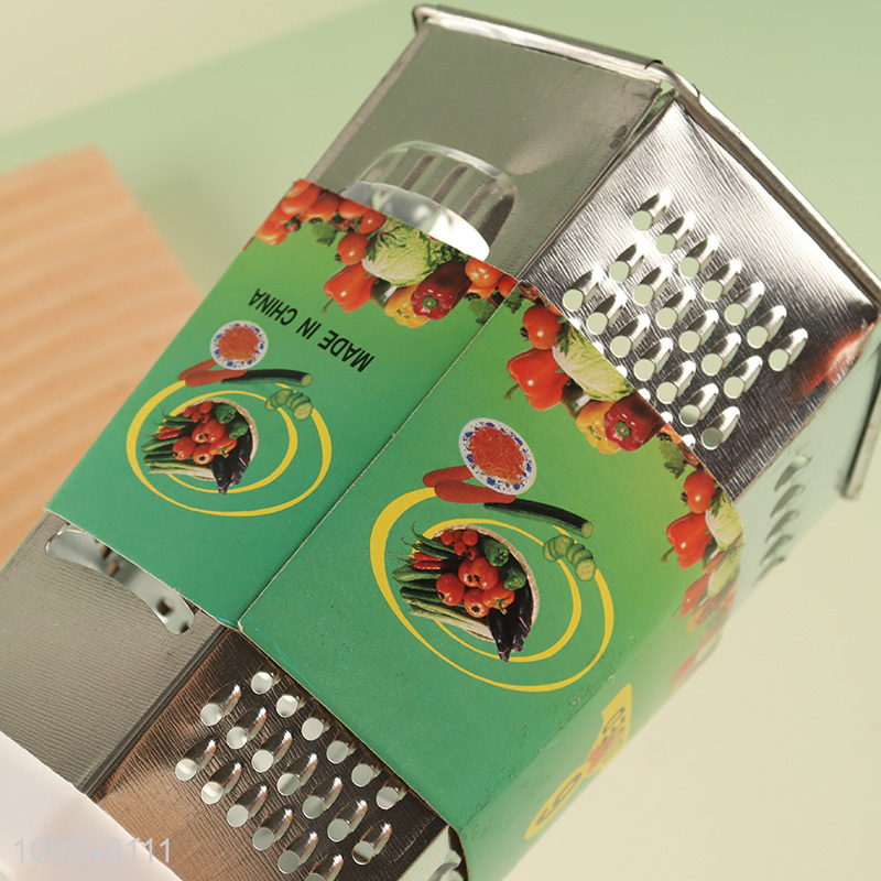 Good Quality Cheese Grater 6 Sides Box Grater for Vegetables Potatoes Cheese Ginger