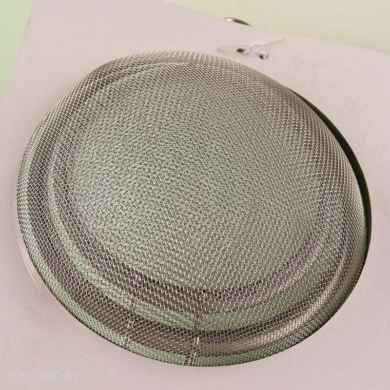 New Product 3 Pieces Stainless Steel Fine Mesh Strainers Sieves with Handle