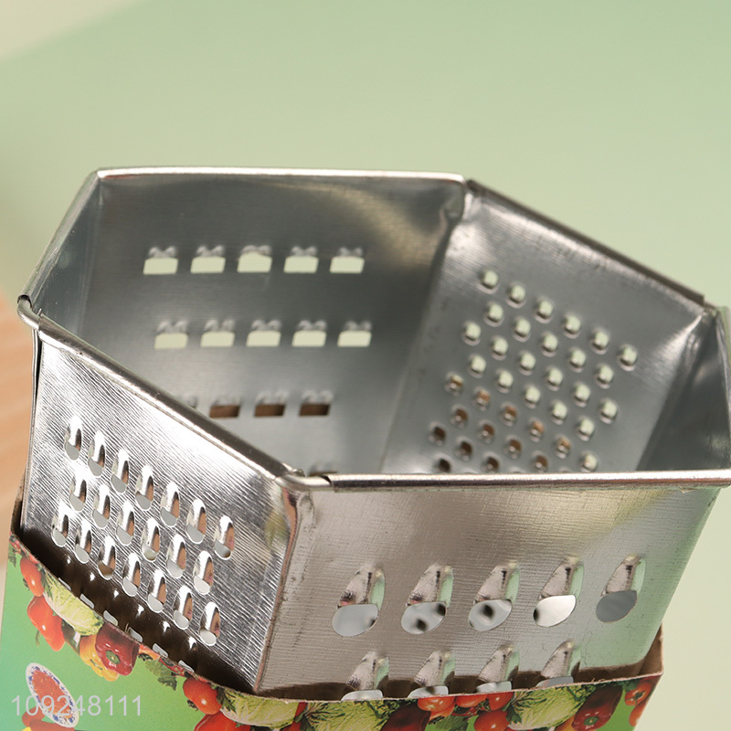 Good Quality Cheese Grater 6 Sides Box Grater for Vegetables Potatoes Cheese Ginger