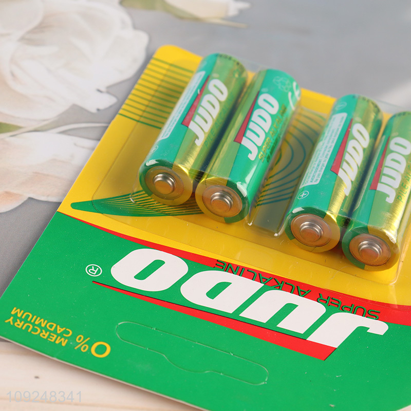 Factory Supply 1.5V LR6 AA Battery Double A Alkaline Zinc-Manganese Battery