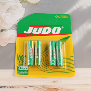 Factory Price 1.5V LR03 AAA Battery Triple A Alkaline Zinc-Manganese Battery