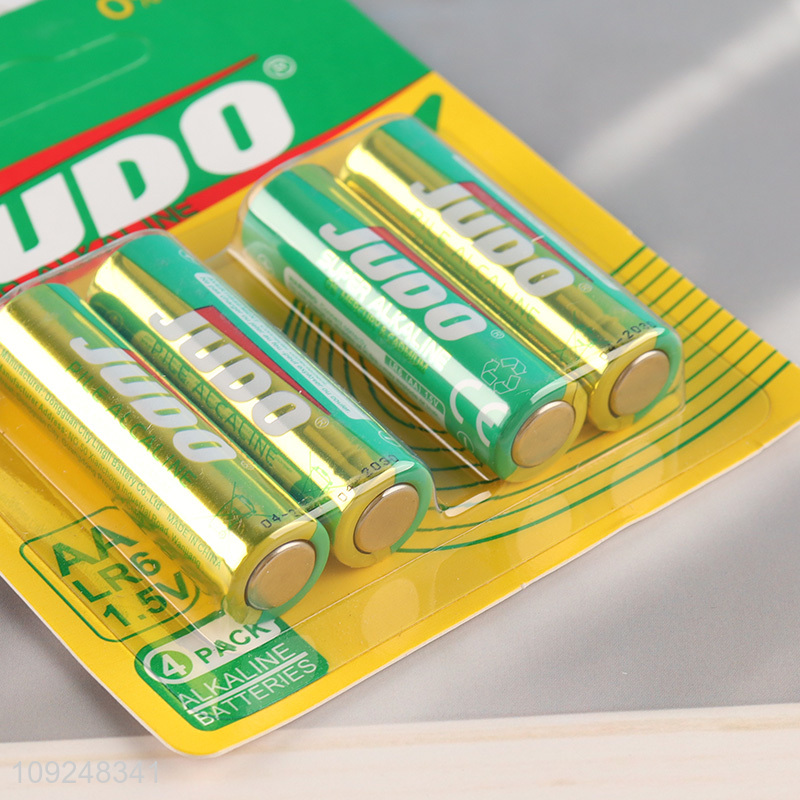 Factory Supply 1.5V LR6 AA Battery Double A Alkaline Zinc-Manganese Battery