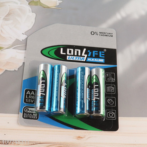 New Product 1.5V LR6 AA Battery Double A Alkaline Zinc-Manganese Battery
