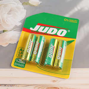 Factory Supply 1.5V LR6 AA Battery Double A Alkaline Zinc-Manganese Battery