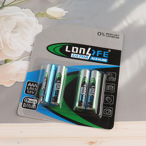 China Imports 1.5V LR03 AAA Battery Triple A Alkaline Zinc-Manganese Battery