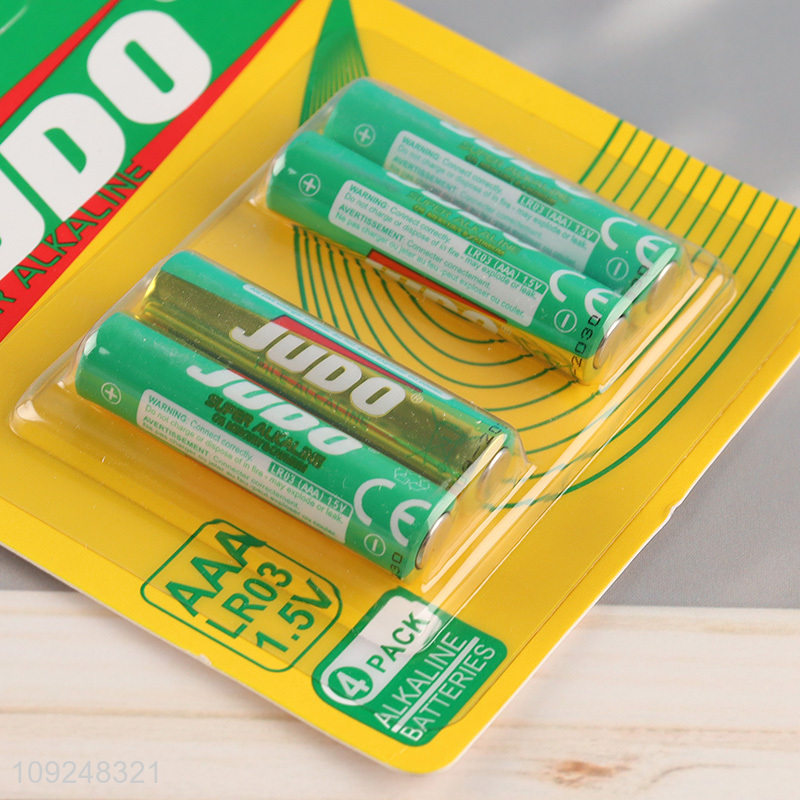 Factory Price 1.5V LR03 AAA Battery Triple A Alkaline Zinc-Manganese Battery