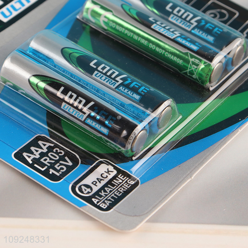 China Imports 1.5V LR03 AAA Battery Triple A Alkaline Zinc-Manganese Battery