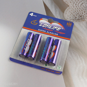 Good Quality 1.5V LR6 AA Battery Double A Alkaline Zinc-Manganese Battery