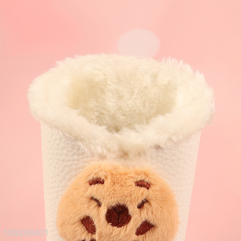 China supplier desktop cartoon stationery storage pen holder for sale