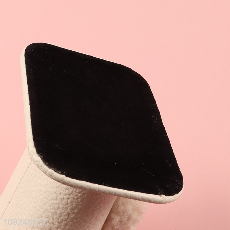 China factory cartoon plush rabbit stationery storage pen holder for sale