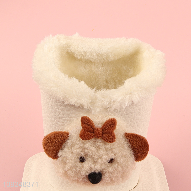 Top selling cartoon school office stationery storage pen holder for desktop