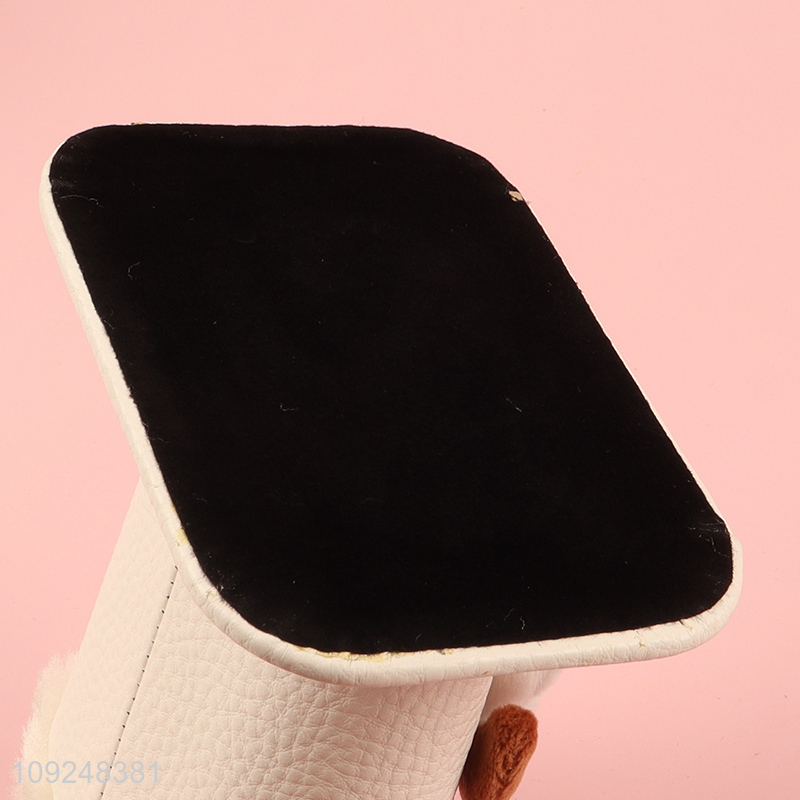 Hot selling cartoon puppy desktop stationery storage pen holder wholesale