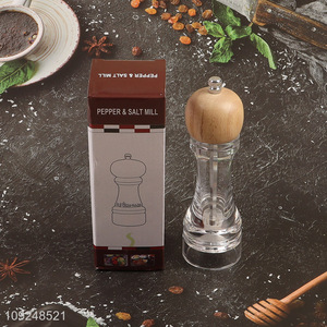 Good selling home kitchen stainless steel pepper spice mill wholesale