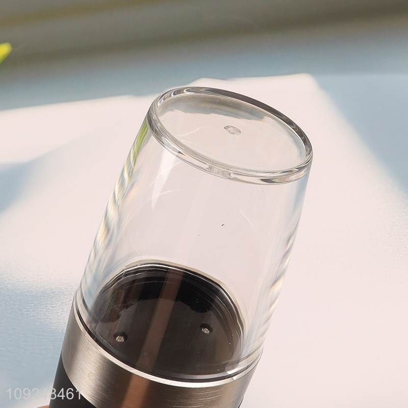 China factory kitchen gadget stainless steelpepper spice mill electric salt pepper mill