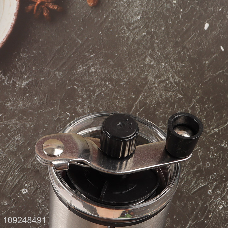 Hot products stainless steel hand coffee machine household coffee bean grinder