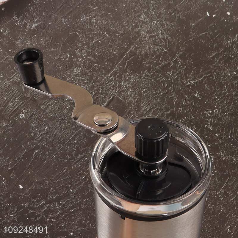 Hot products stainless steel hand coffee machine household coffee bean grinder