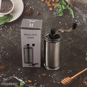 Hot products stainless steel hand coffee machine household coffee bean grinder