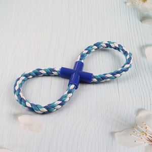 Factory price pet chew training toys interactive toys cotton rope toys