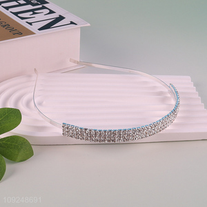 Good Quality Crystal Rhinstone Headband Sparkly Headband Fashion Hair Hoop