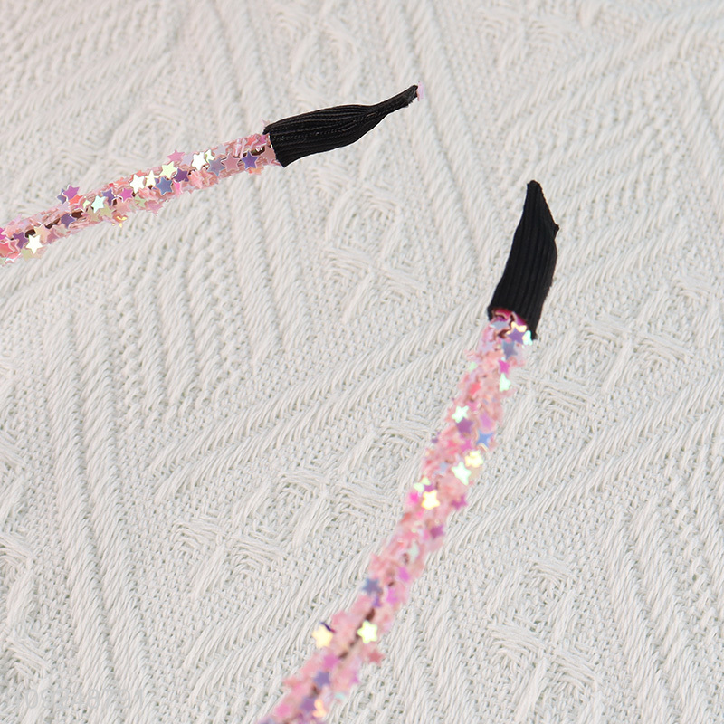 Hot Selling Glitter Headband Fashion Bling Headband Elegant Hair Hoop