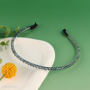 High Quality Rhinestone Headband Fashion Hair Hoop Tendy Hairband for Parties