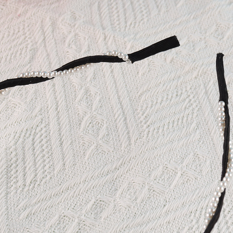 New Arrival Thin Pearl Headband Fashion Elegant Hairband Handmade Hair Hoop