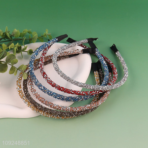 Online Wholesale Glitter Headband Fashion Hair Hoop Party Hairbands for Women