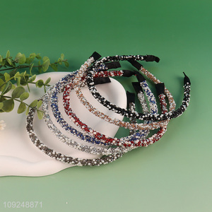 China Wholesale Fashion Headband Twist Braided Headband Tendy Hair Hoop