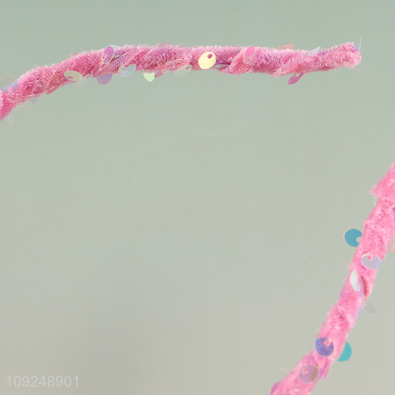 Online Wholesale Bunny Ears Headband Fashion Hair Hoop Headband for Paries